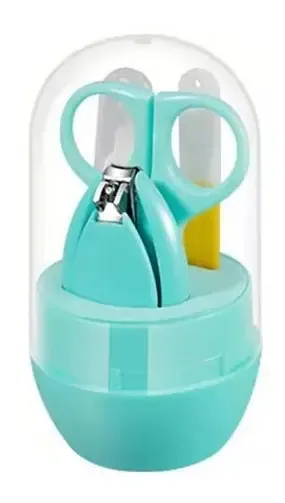 Kit de limpeza de higiene e cuidados para unhas de bebês e crianças