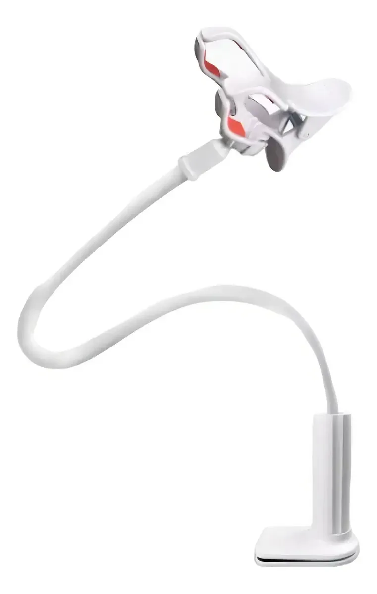 Suporte Para Câmera De Babá Eletrônica Ajustável Universal Cor Branco