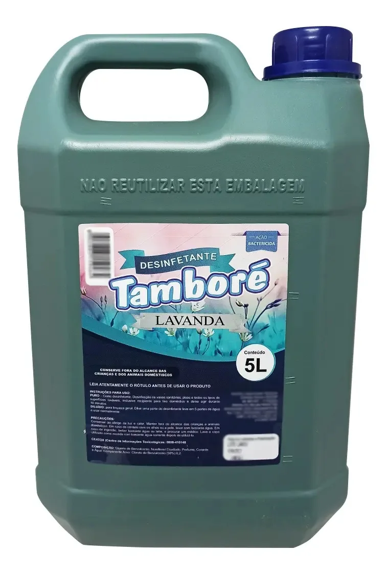 Desinfetante Uso Geral 5l Diversas Fragrâncias