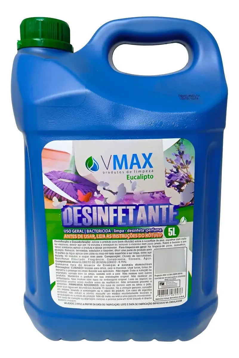 Desinfetante Uso Geral 5l Diversas Fragrâncias