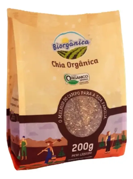 Chia Orgânica 200g - Biorgânica