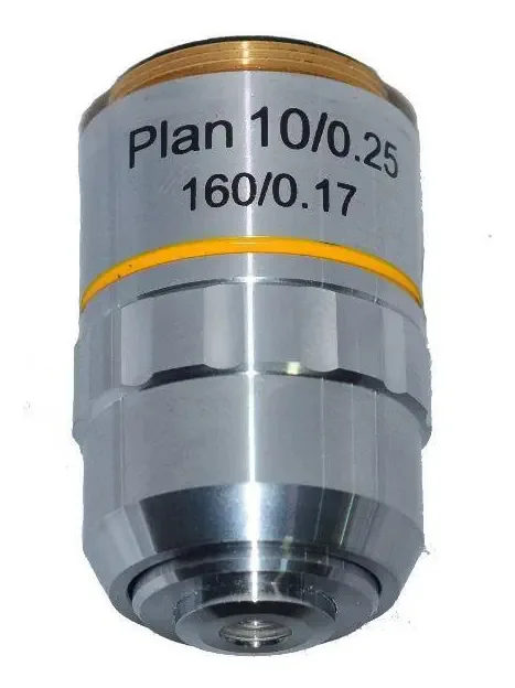 Objetiva Planacromática 10x