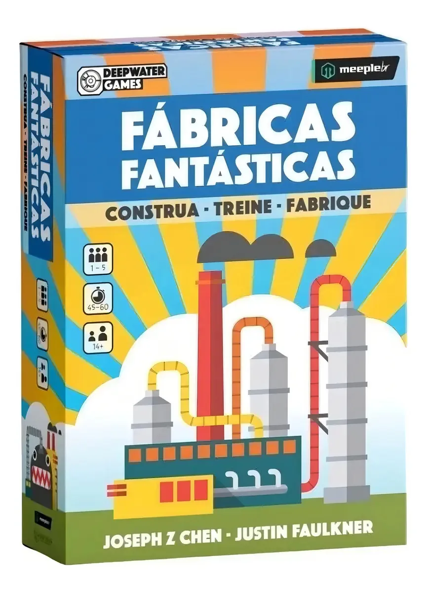 Fábricas Fantásticas - Jogo De Tabuleiro Econômico Meeplebr