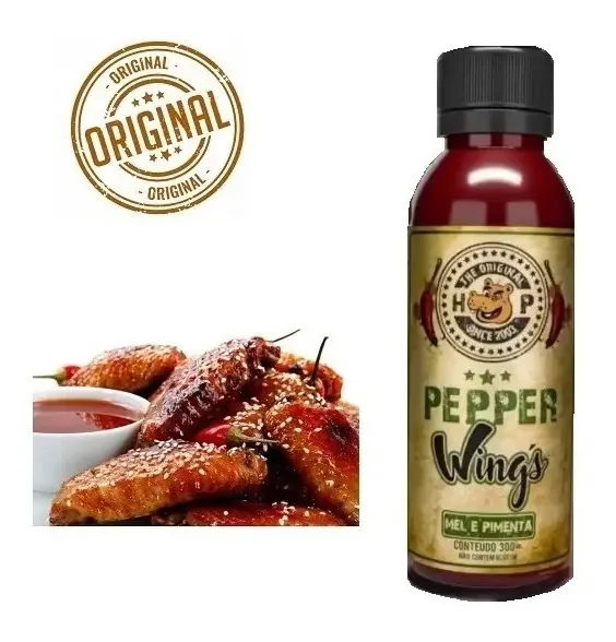 Molho De Pimenta E Mel Tempero Agridoce Frango Carnes 300ml