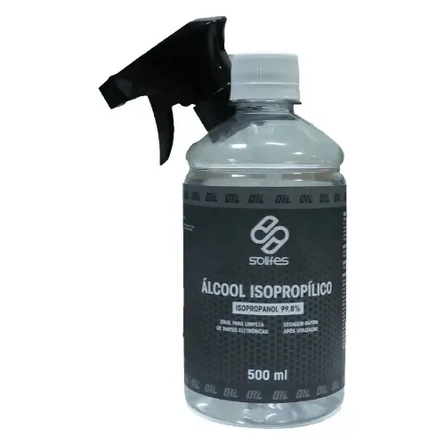 Álcool Isopropílico Com Gatilho 99,8% 500ml
