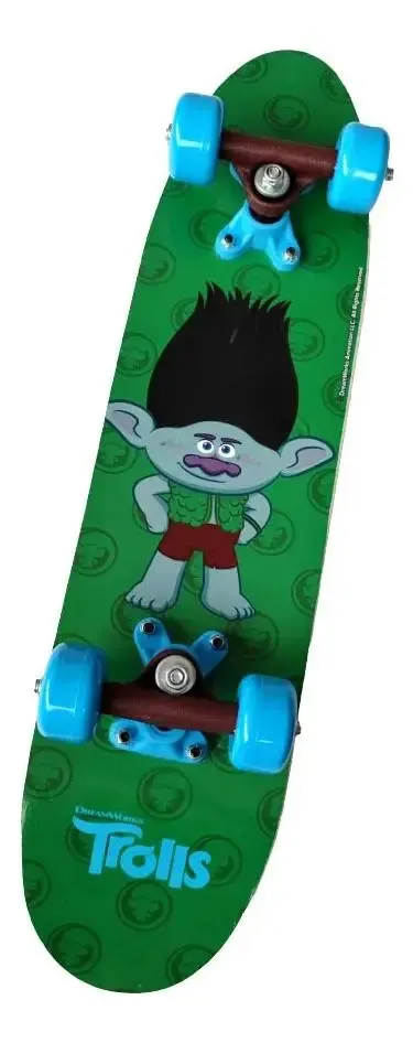 Skateboard Infantil 24 Cruiser Minions Jurassic Trolls