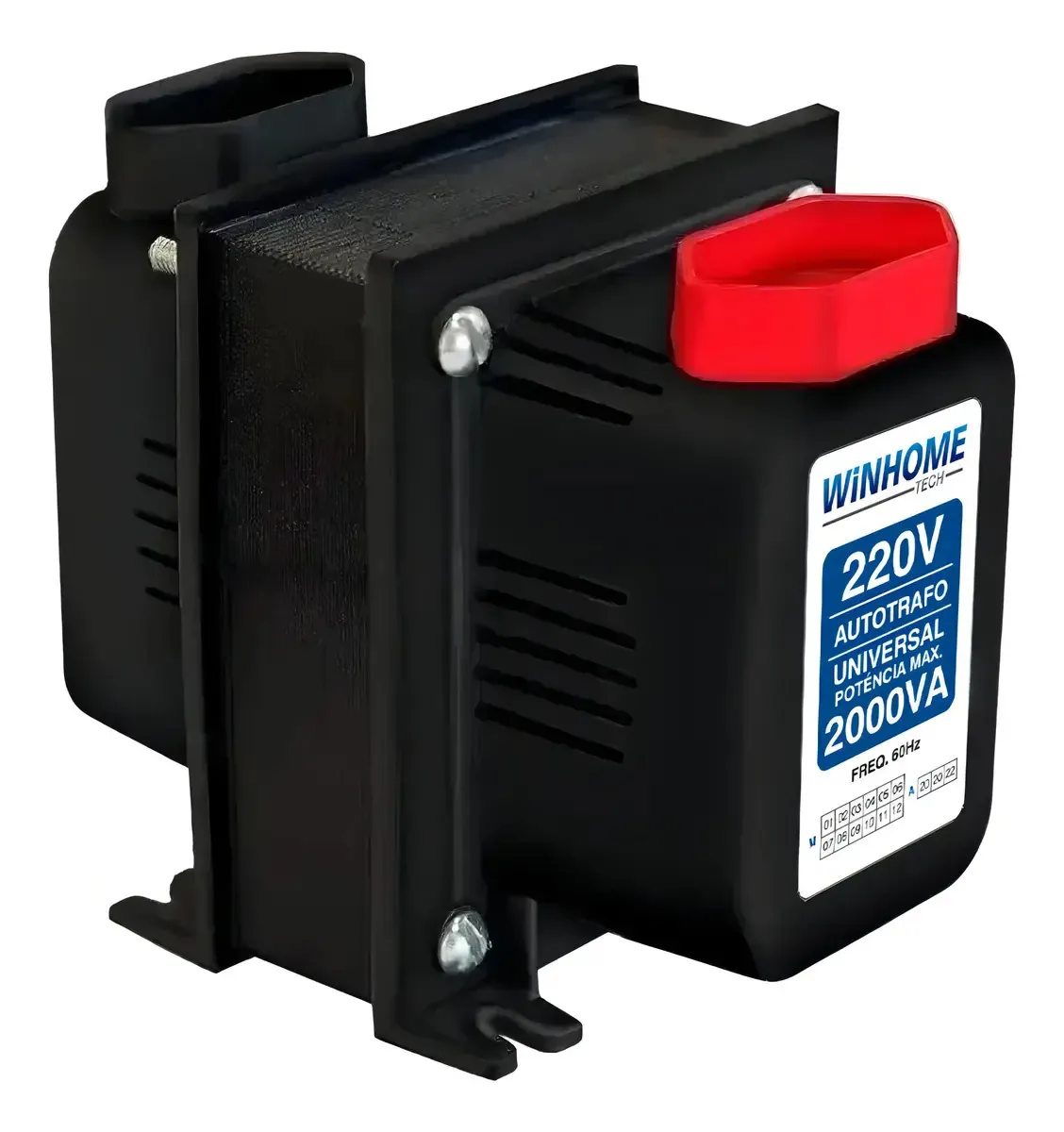 Auto Transformador Automatico 2000va Bivolt 110v E 220v