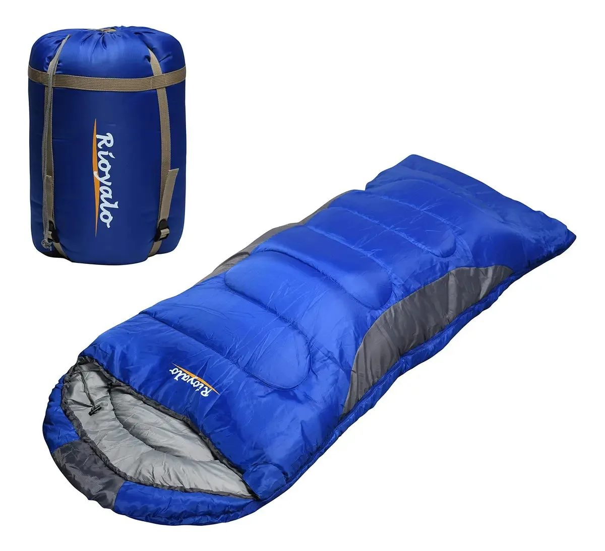 Sacos de dormir de inverno de 0 graus para adultos que atuam. Cor: azul royal