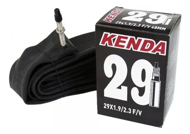 2x Câmaras Ar Mtb Kenda Aro 29 X 1.90/2.30 Presta Bico Fino