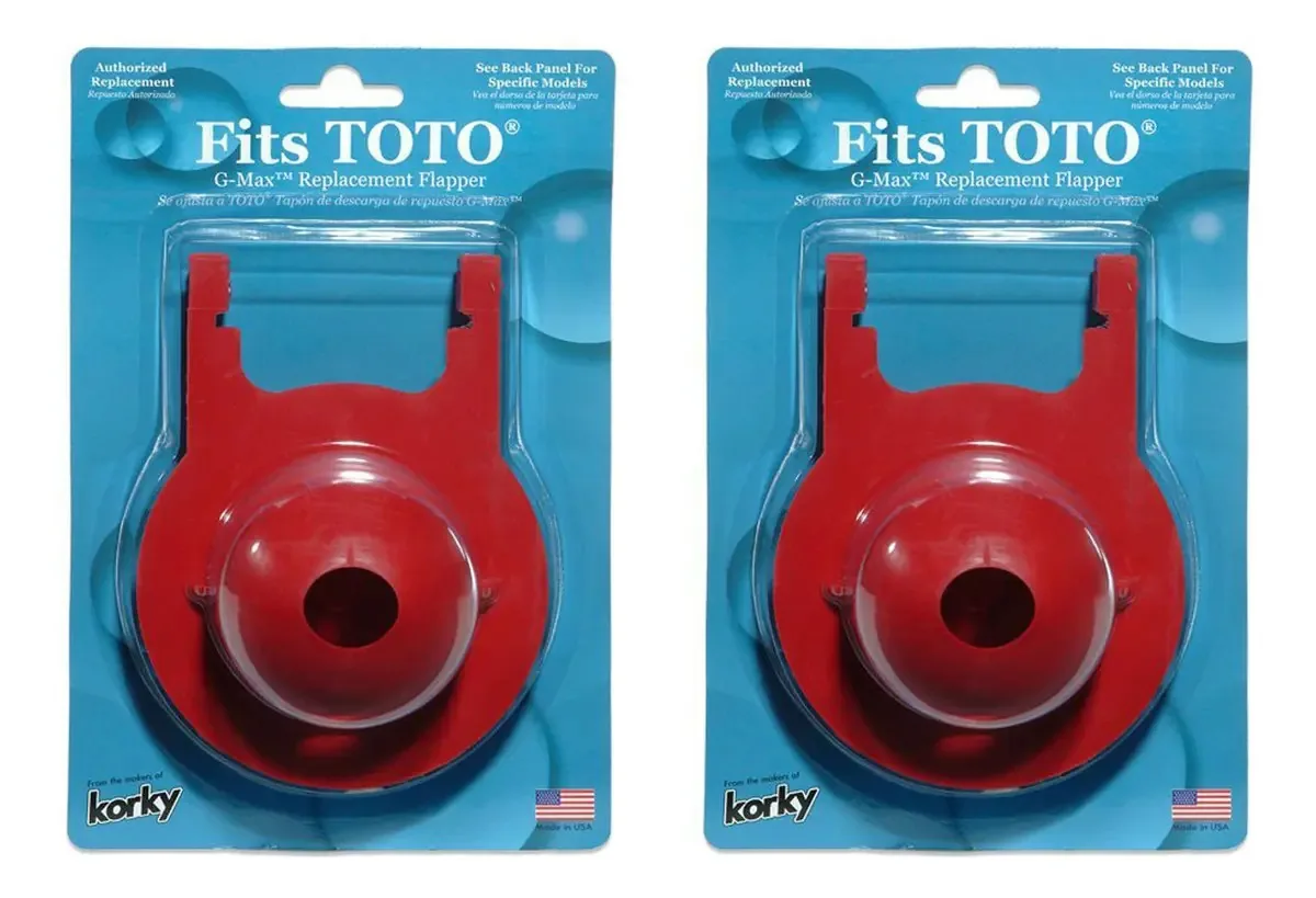 Flapper Para Reparação De Sanitários Tototo Pacote De 2
