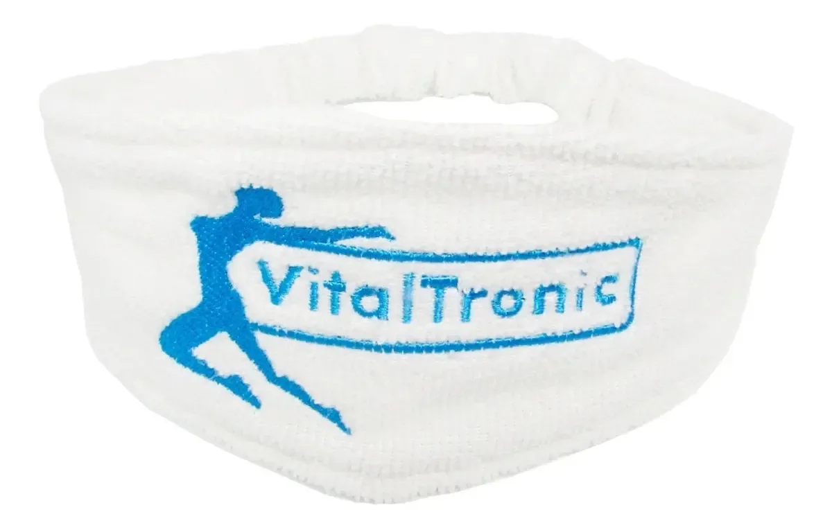 Faixa de limpeza facial Vitaltronic Microdermoabrason Aesthetic Spa branca