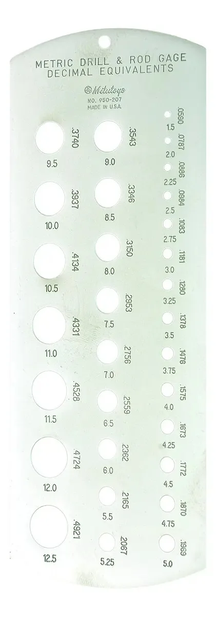 Medidor de perfuração Mitutoyo 950-207