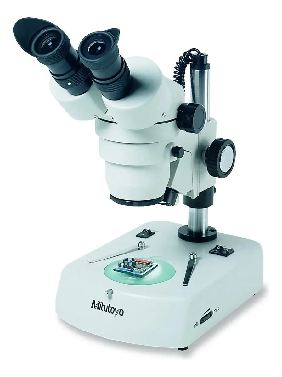 Microscópio estéreo binocular Mitutoyo 377-972a Msm-414L