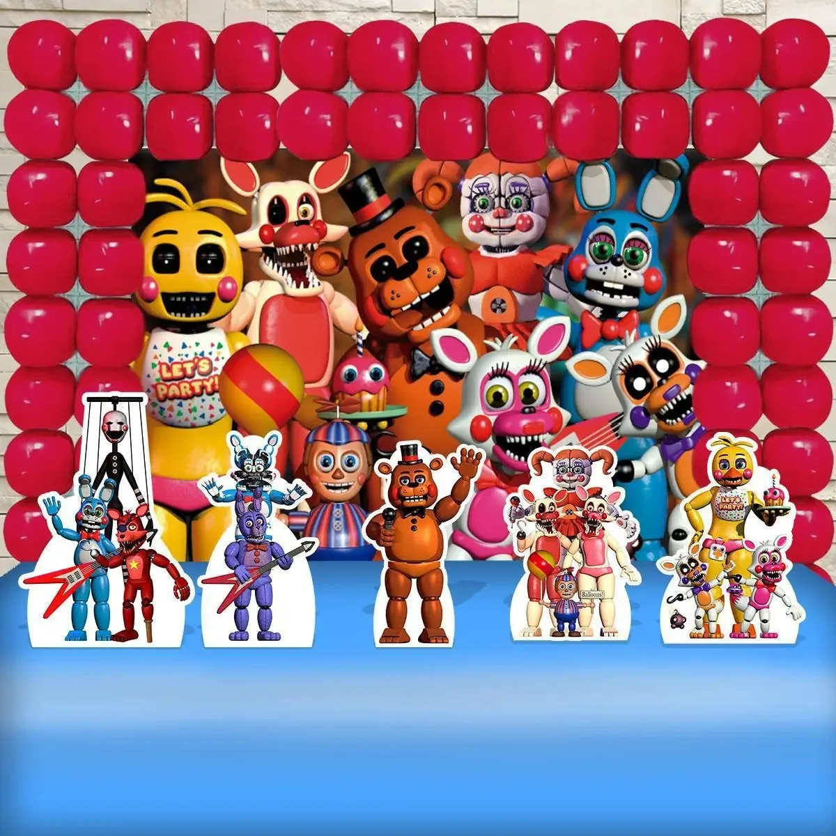 Festa Aniversário Five Nights At Freddys Kit Ouro