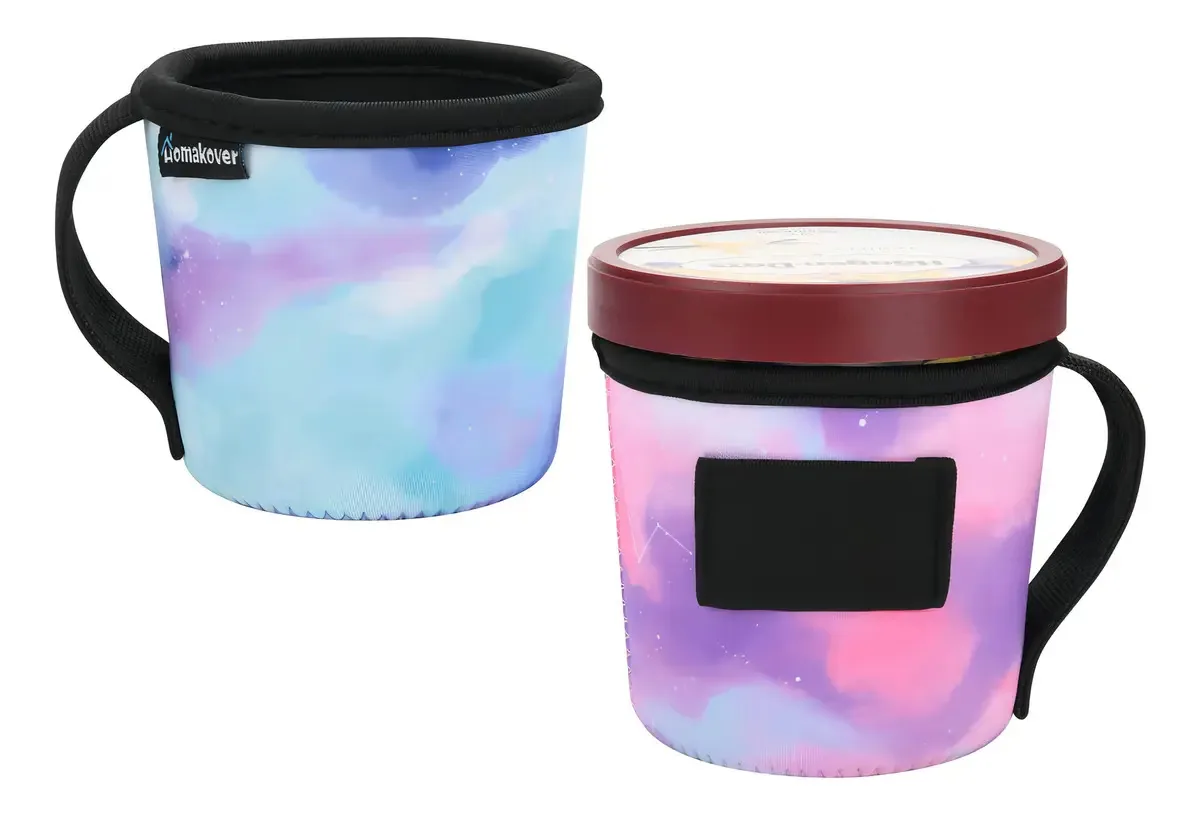 Estojo de sorvete isolado em neoprene tamanho caneta