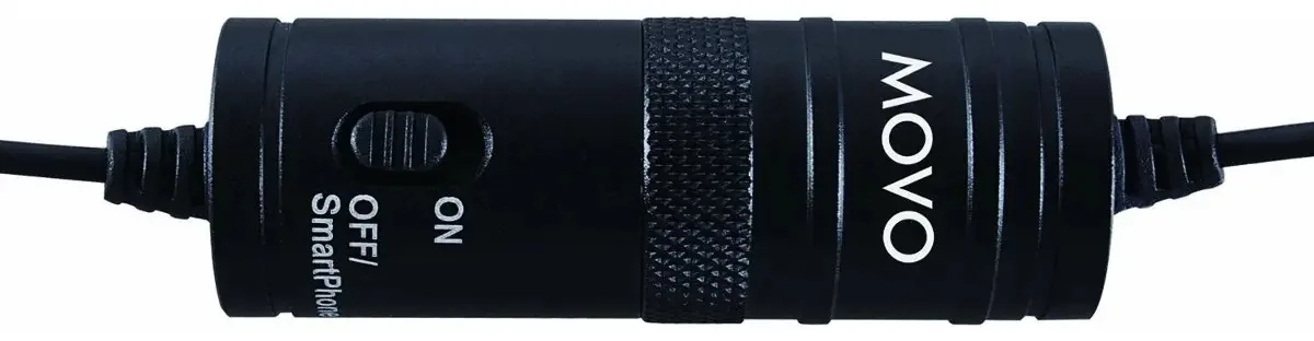 Microfone condensador Movo Lv1 Lavalier