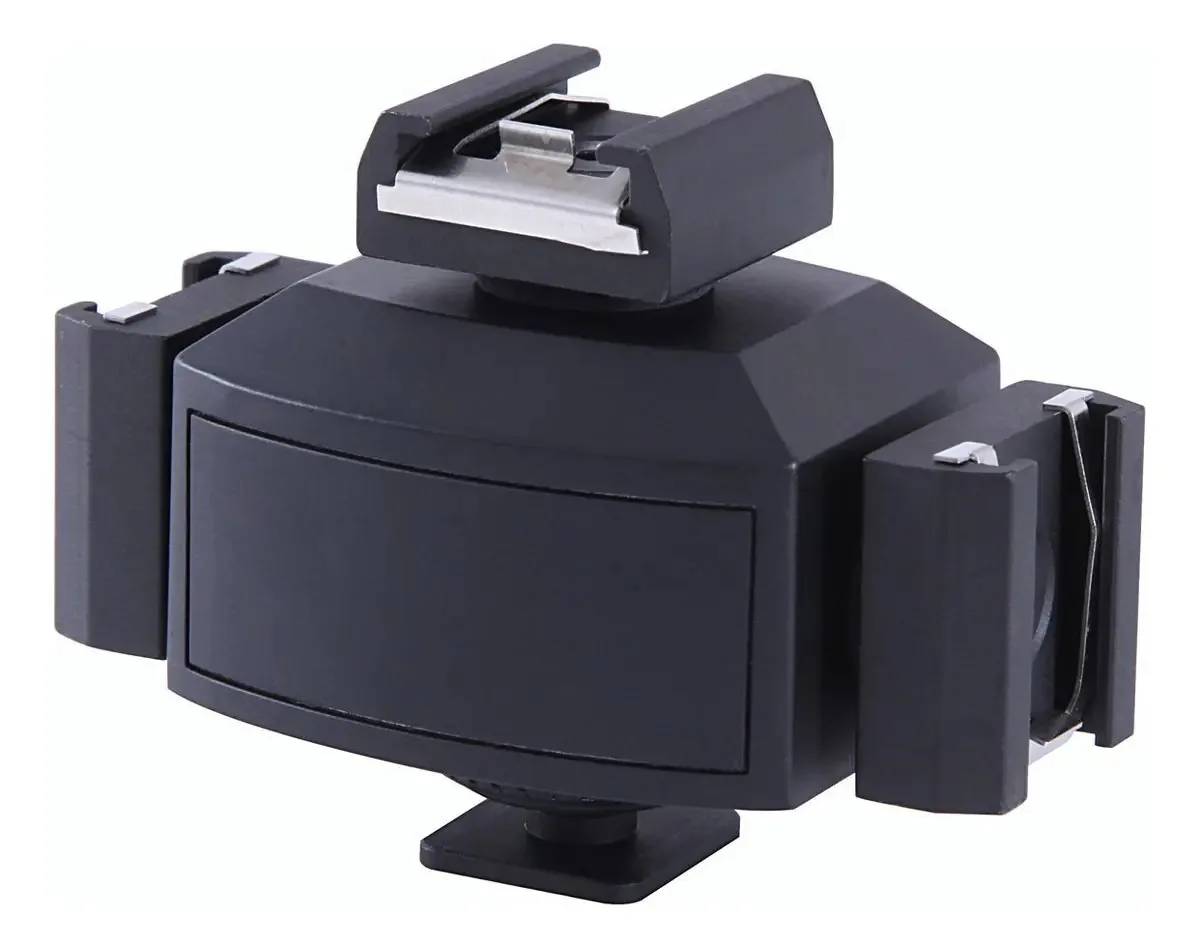 Suporte Triplo para Acessórios de Vídeo Movo Photo Hva30 para Luzes, Monitores, Microfones e Mais