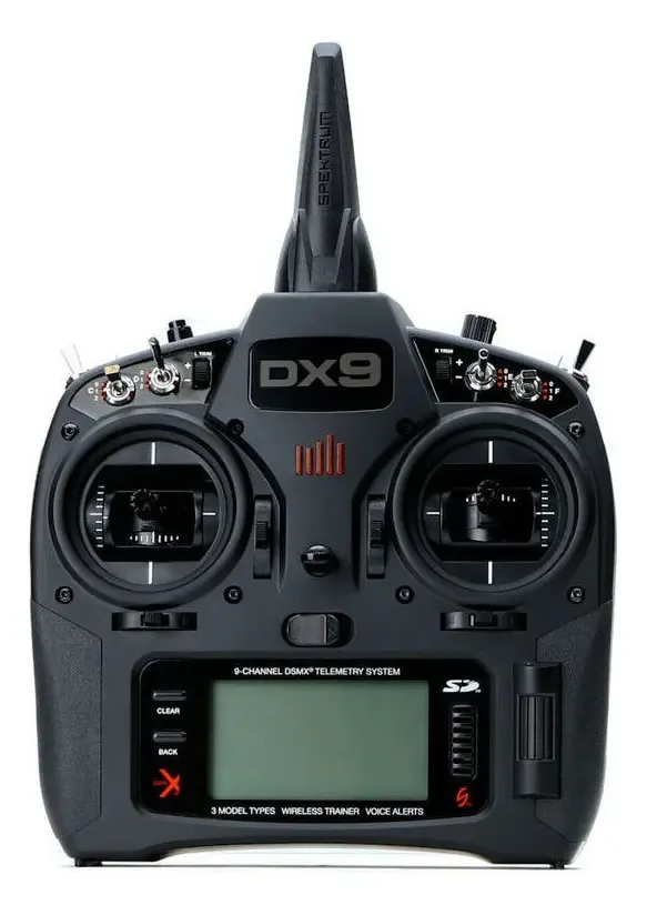 Radio Spektrum Dx9 Black Dsmx Tx Only