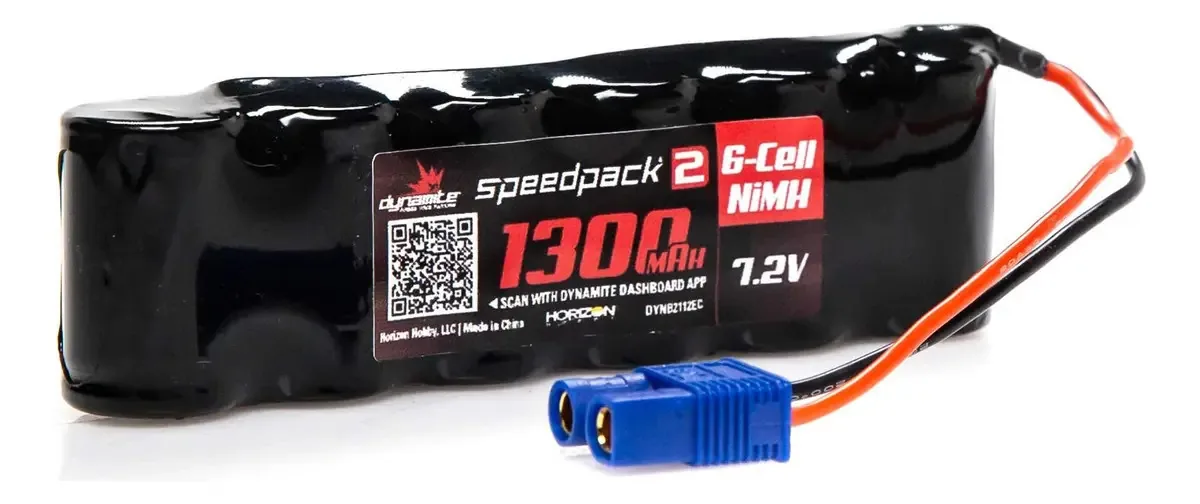 Bateria Nimh 7.2 V 1300 Mah Para Carro Speedpack2