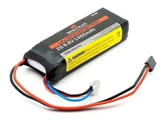 Bateria LiFe 1450mAh 6.6V 2S Spektrum para Receptor SPMB1450LFR