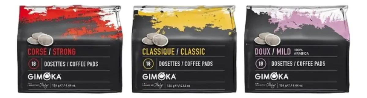 Kit 54 Sachês Compatíveis Senseo® Gimoka