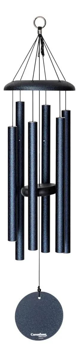 Corinthian Bells - carrilhão de vento de 29 polegadas, azul