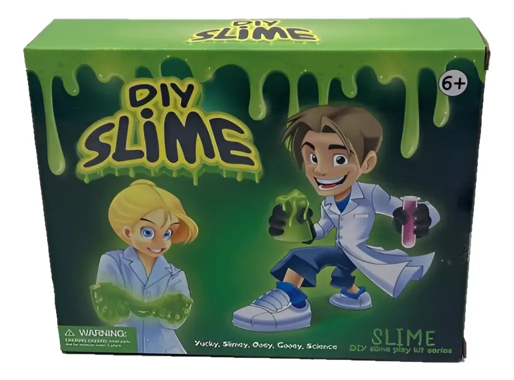 Kit de experimentos científicos Slime Diy