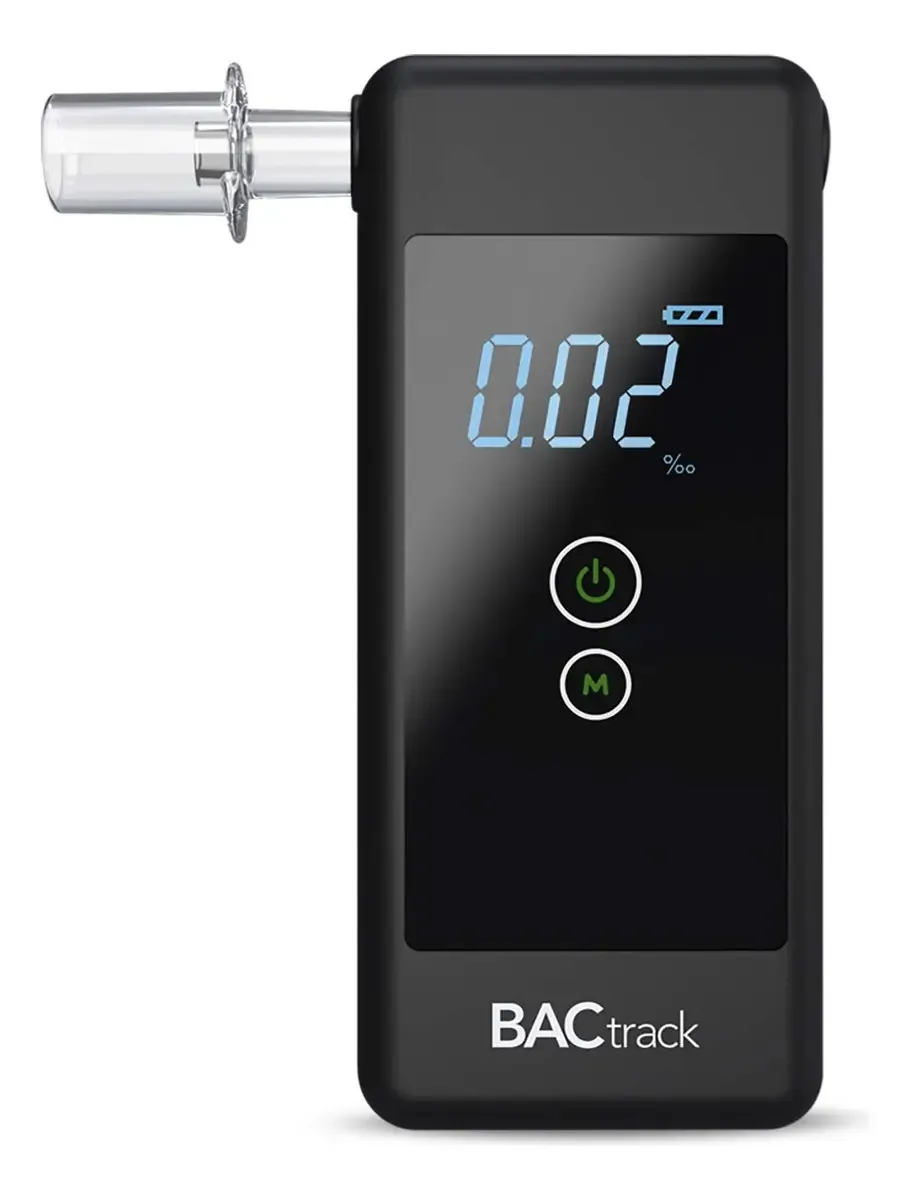 Alcoolômetro Bactrack Trace | Precisão de nível profissional | Compatível com Dot e Nhtsa | Testador de álcool portátil para uso pessoal e profissional