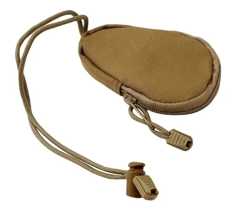 Bolsa de chaveiro militar tática Cafe-Coffee Color