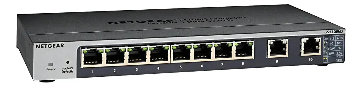 Switch Netgear GS110EMX
