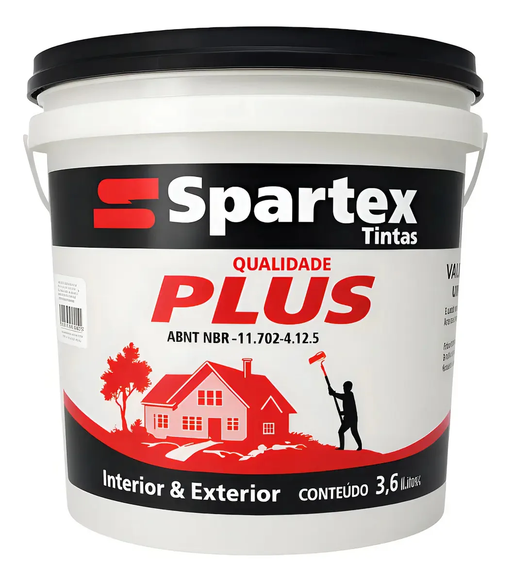 Tinta Acrílica Verde Kiwi Parede Int/ext 3,6l Spartex Tintas