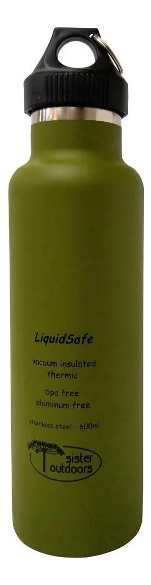 Cantil Térmico Liquidsafe 600ml - Verde