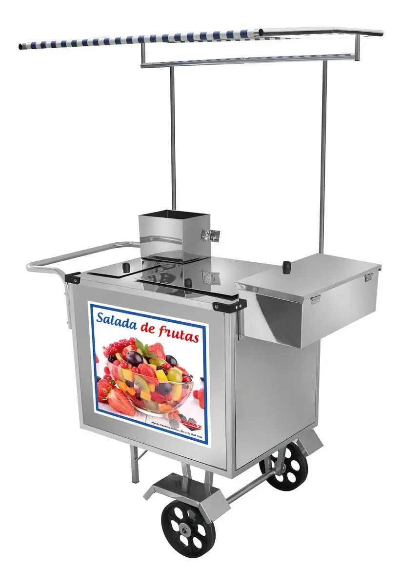 Carrinho Salada De Frutas Toldo - Cefaz