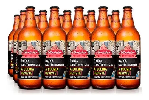 Bruder Baixa Gastronomia Zero Carboidrato Zero Açúcar 12 Und