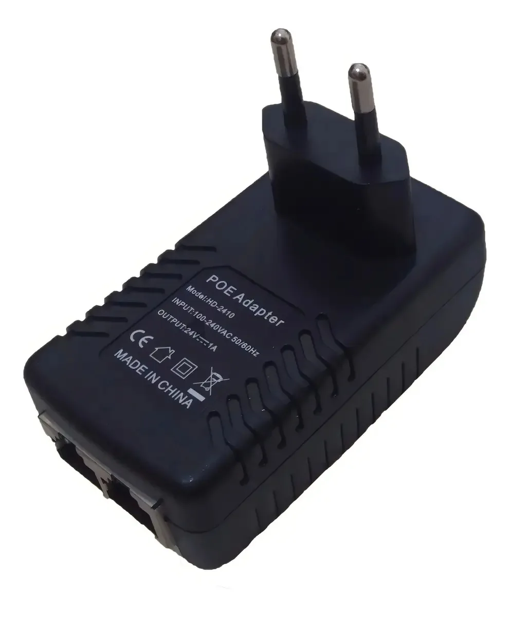 5 Peças Fonte Poe 24v X 1a P/ Roteadores Ubiquiti Padrão Br