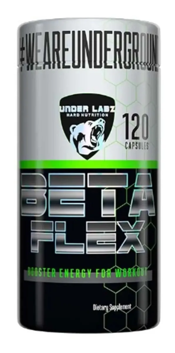 Beta Flexx 120 Cápsulas - Força E Foco - Under Labz
