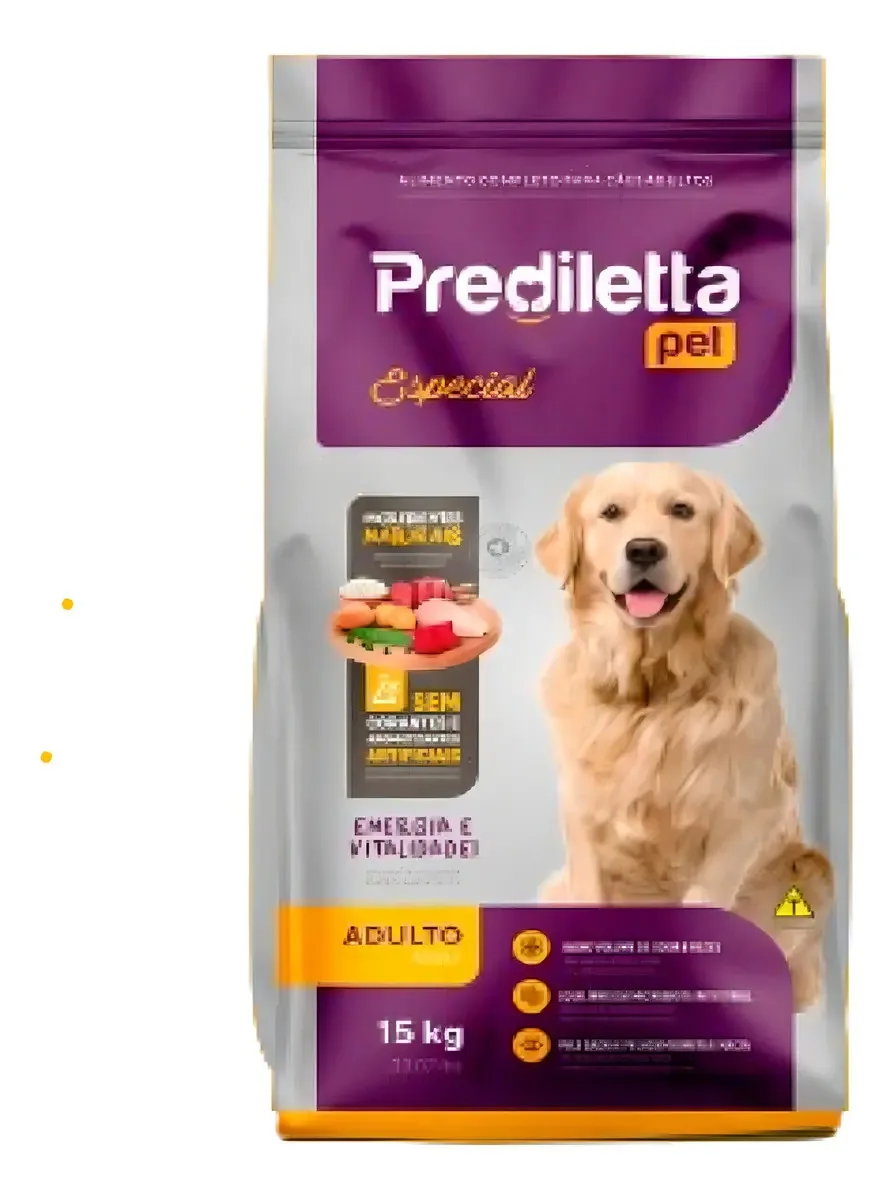 Prediletta Ração Cães Adultos Especial 15kg