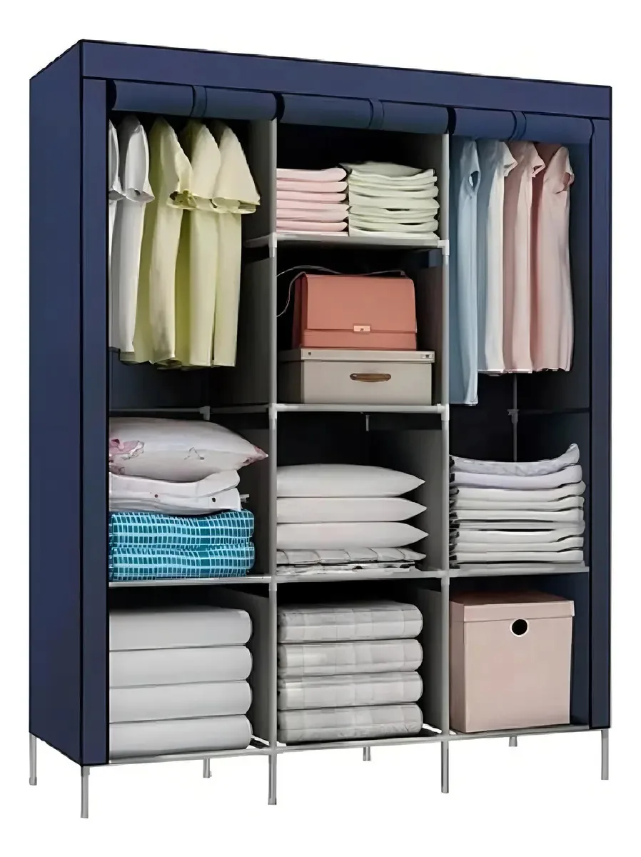 Guarda Roupa Dobrável Organizador Roupa Cor Outro