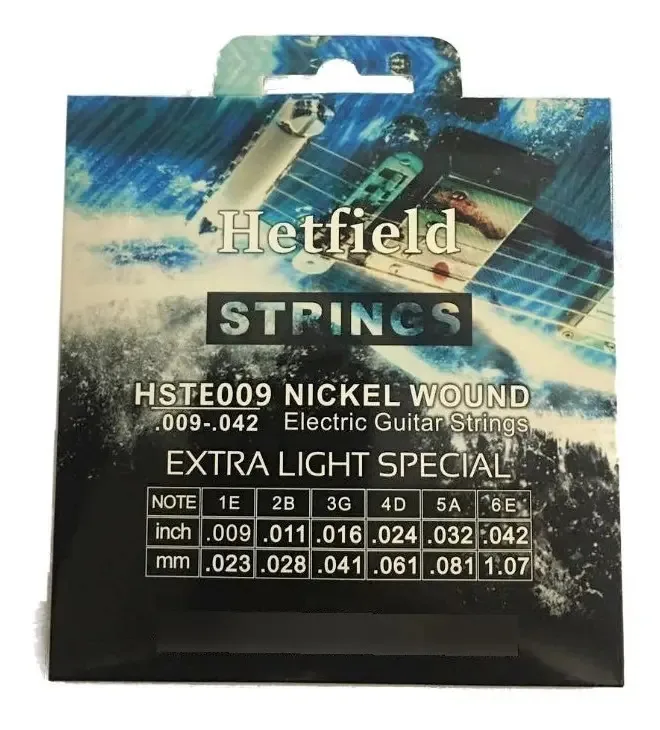 Corda Hetfield para guitarra elétrica 009