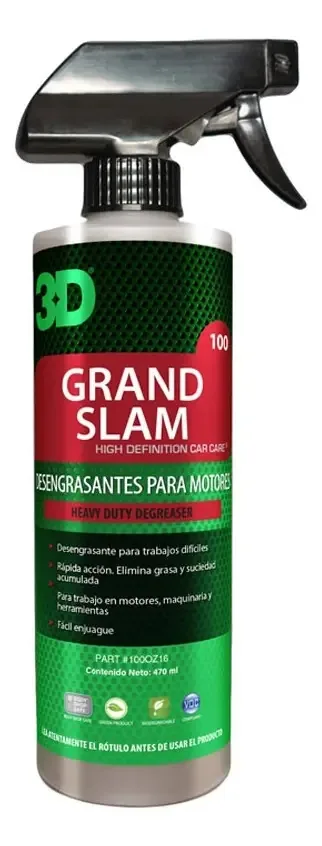 3d Grand Slam Desengrasante Para Motor 500ml