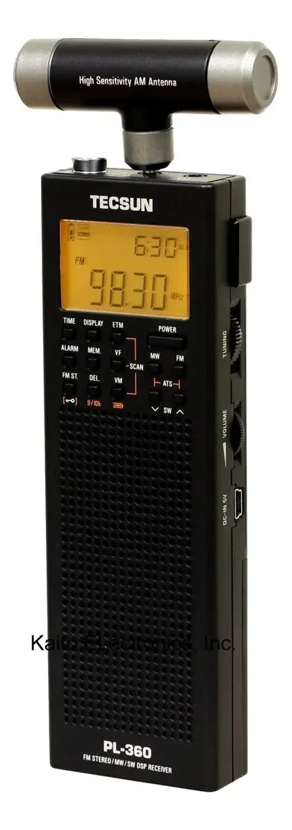 Tecsun Portátil AM/FM/SW.