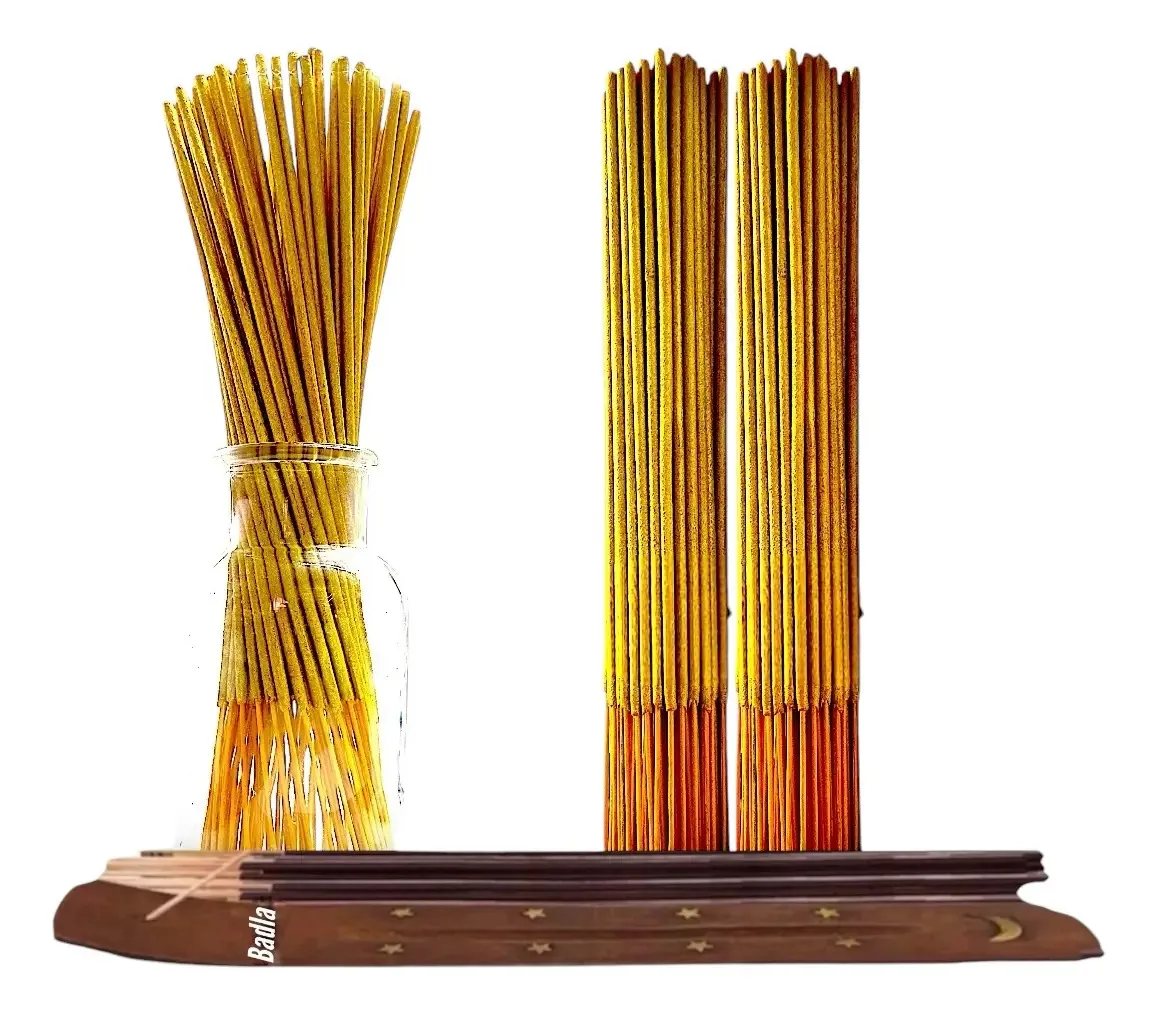 Venda por atacado de 100 palitos com porta-incenso, aromas, fragrância de frutas