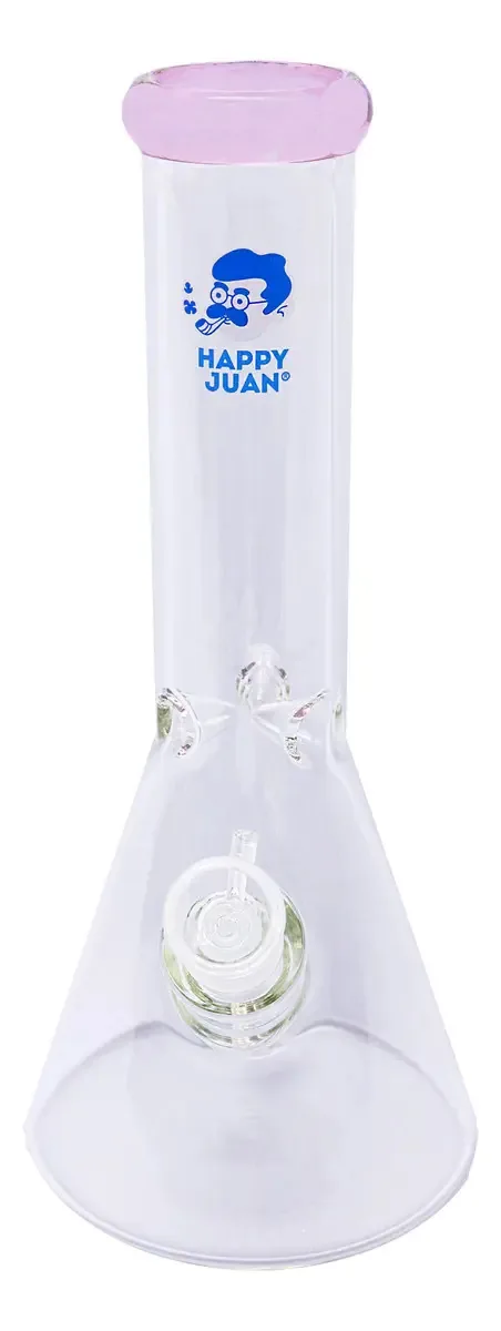 Big Rugged Pyrex Bong Classic Happy Juan Icecatcher