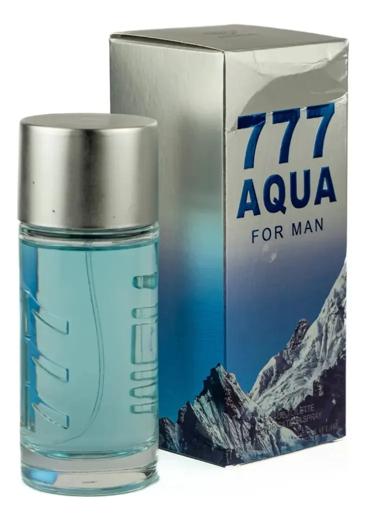 Perfume 777 Aqua Ebc Perfumes, volume unitário, 100 ml