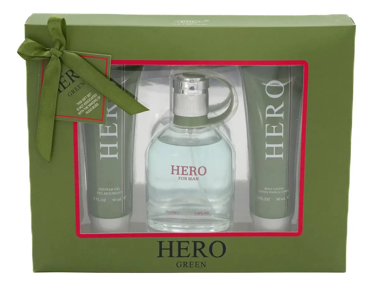 Conjunto de perfumes Hero Green Ebc