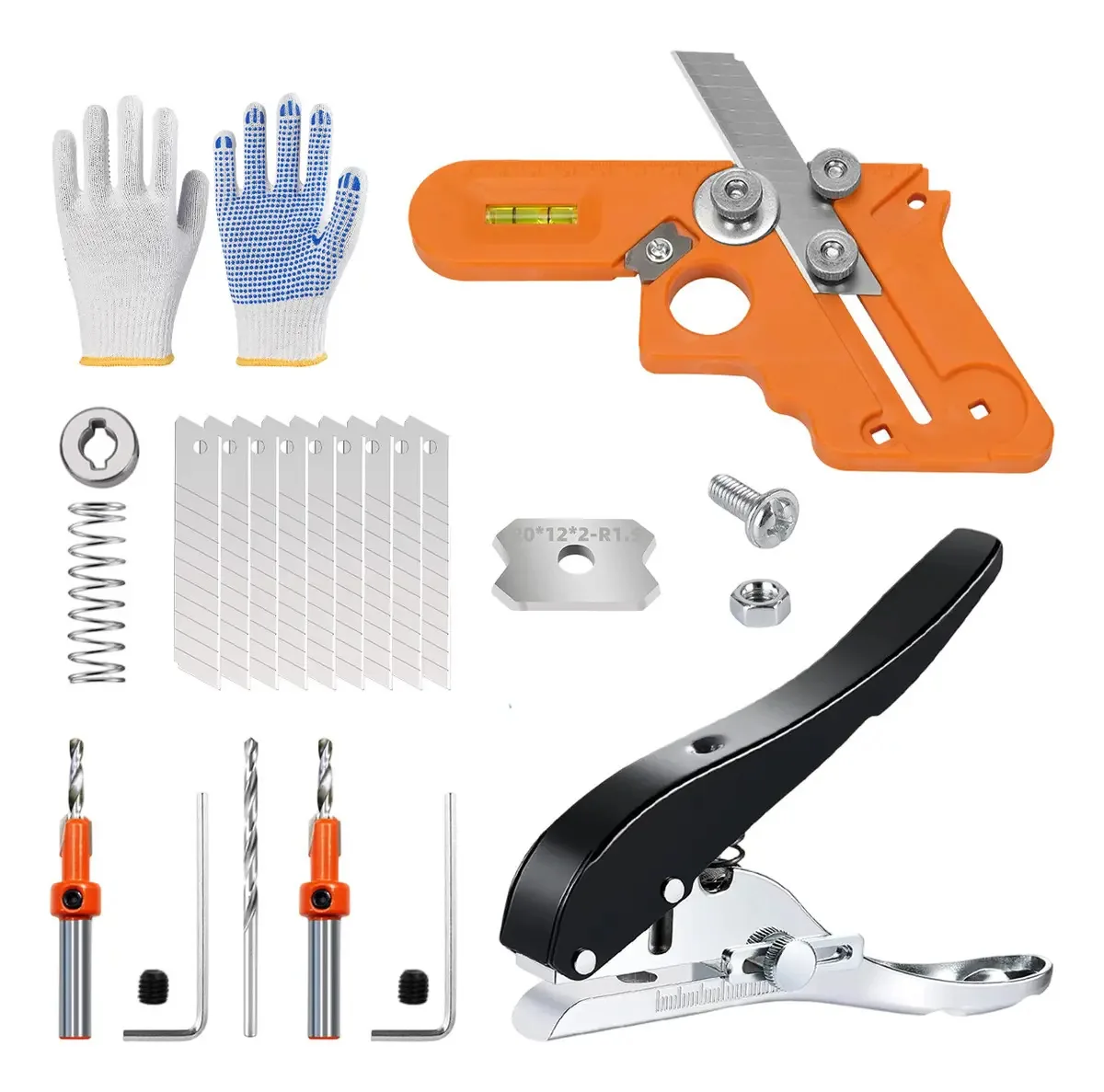 Kit de depurador/perfurador + aparador manual