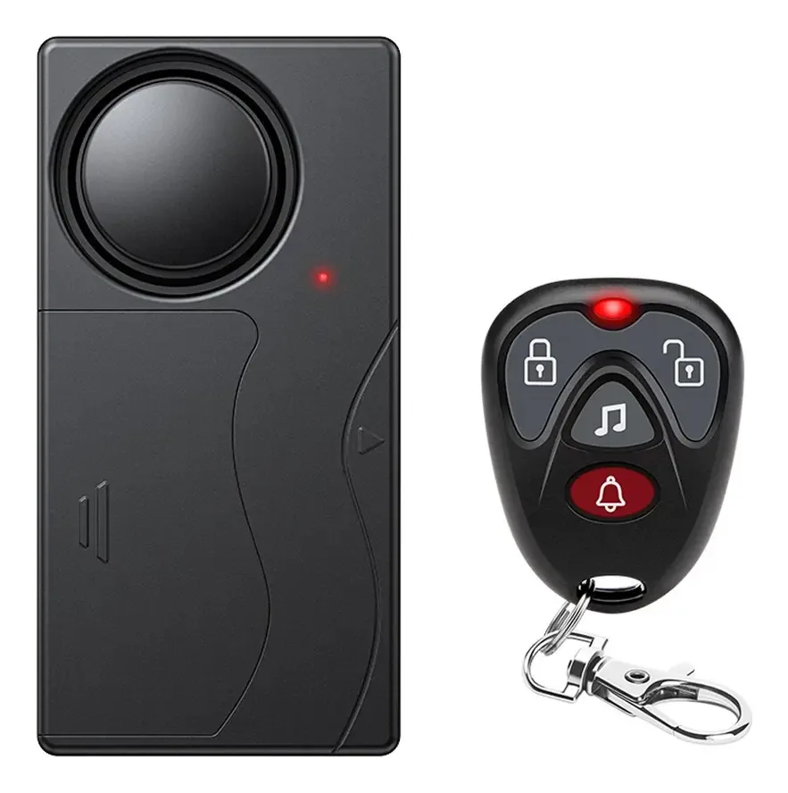 Alarme Anti-roubo De Motocicleta 110db Com Controle Remoto