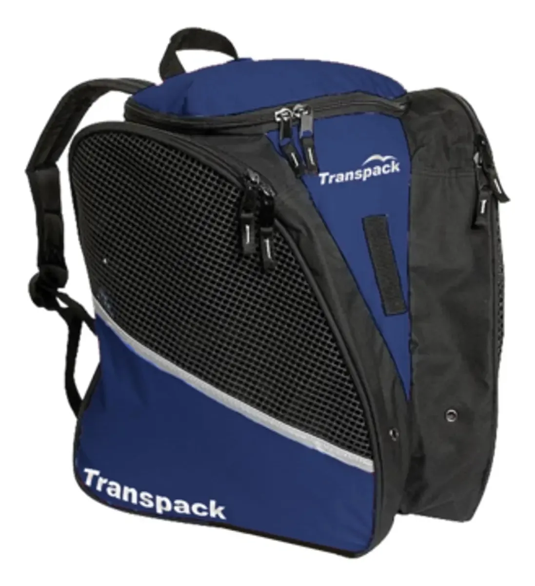 Transpack — Mochila unissex para adultos, resistente à água, durável, leve, 33 litros, para patins, capacetes e equipamentos, azul marinho