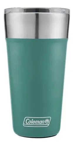 Copo térmico de espuma de mar verde Coleman de 600 ml