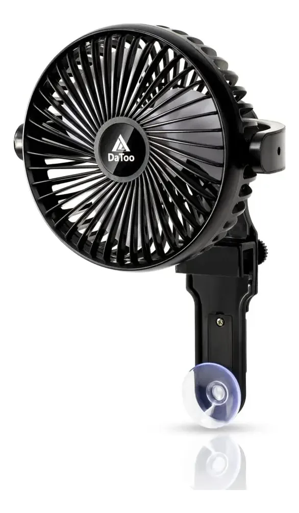 Resfriadores de Aquário Datoo, Ventilador de Refrigeração Silencioso, Ventilador de Aquário, Ângulo de Vento, Resfriador Ajustável com Clipe e Ventosa